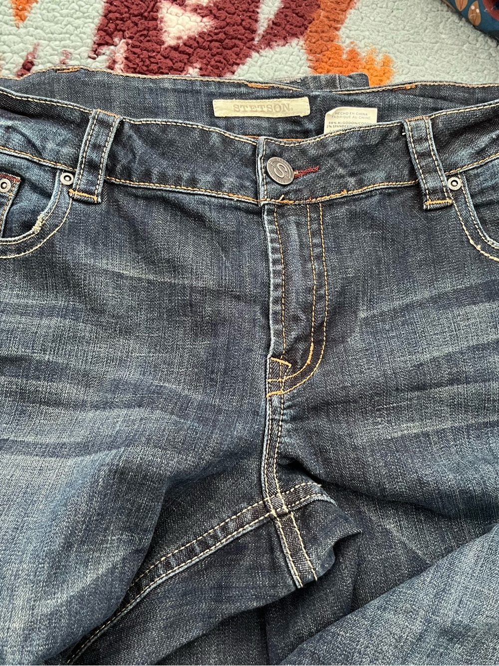 Stetson Mid Rise Trousers Long - Picture 2 of 3